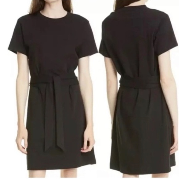 Vince Short Sleeve Waist Tie Dress size medium - Picture 3 of 12